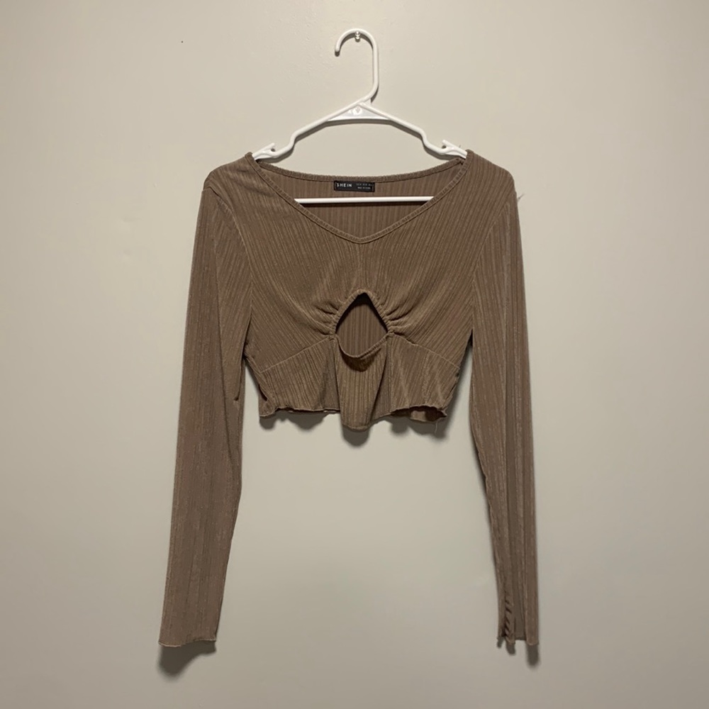 Long Sleeve Crop Top